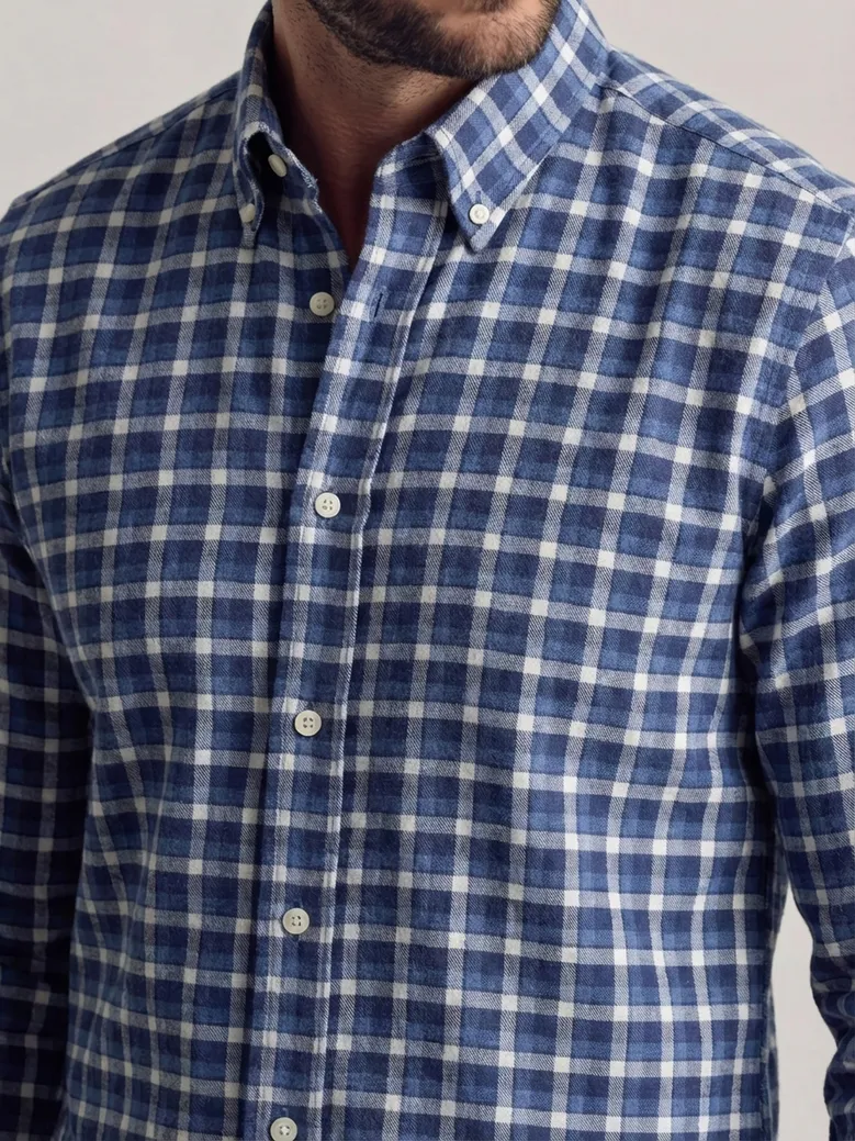 Camisa Thomas Mason Infroissable