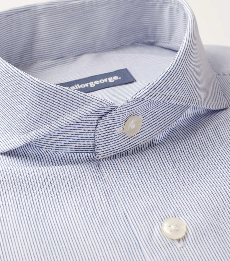 Camisa de popelina fácil de planchar