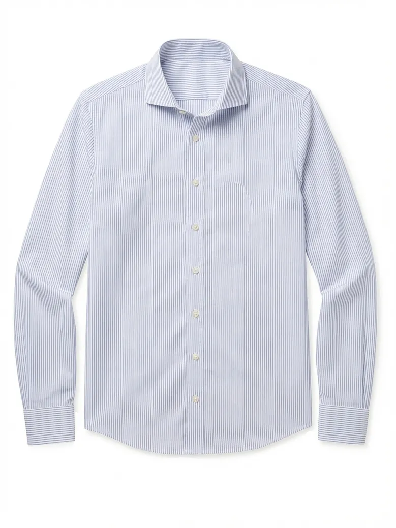 Camisa de popelina fácil de planchar