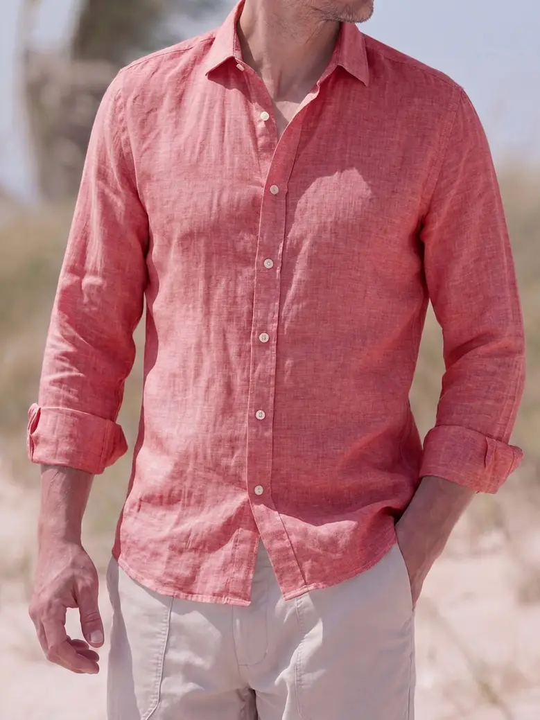 Camisa Thomas Mason Infroissable