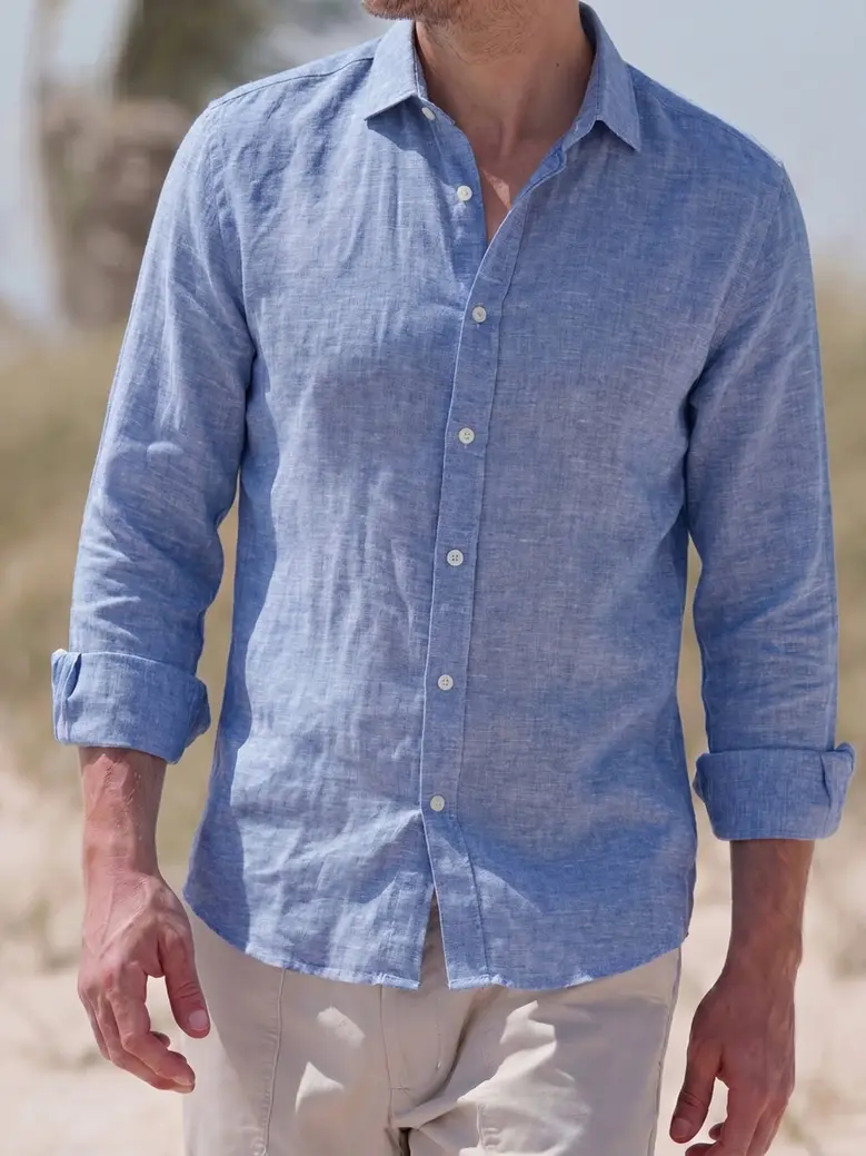 Camisa Thomas Mason Infroissable
