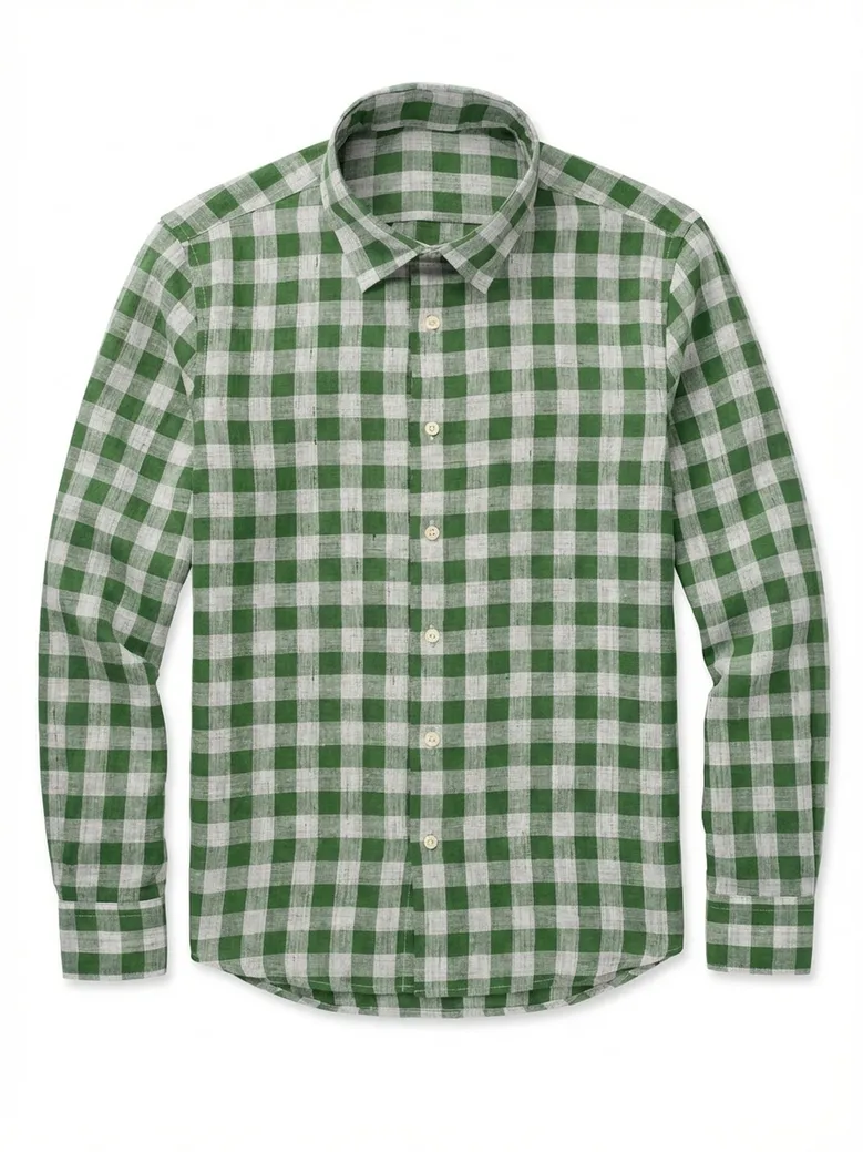 Camisa de popelina blanca lisa de fácil planchado