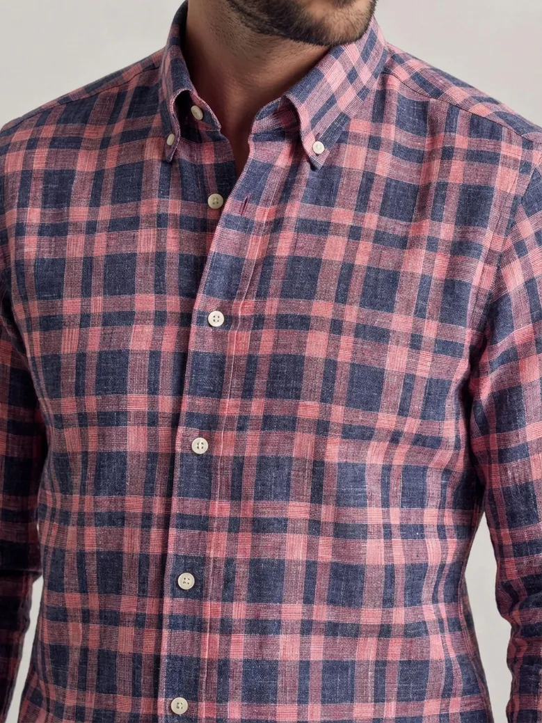 Camisa Thomas Mason Infroissable