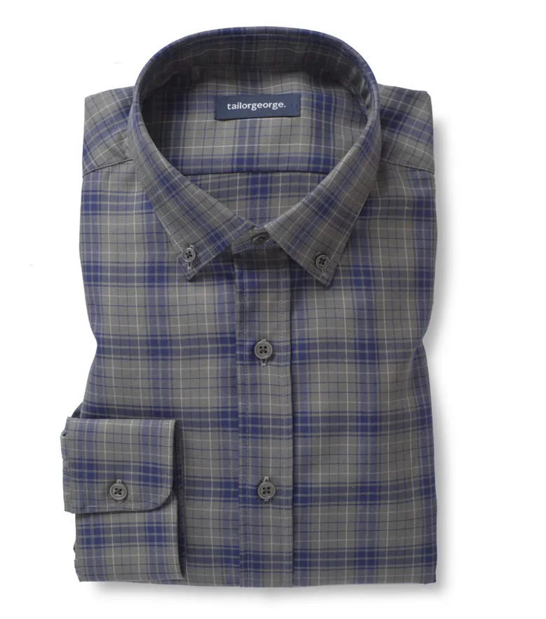 Camisa de popelina blanca lisa de fácil planchado
