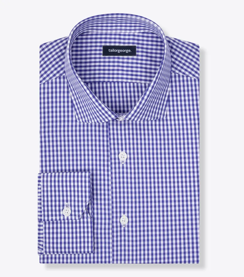 Camisa de popelina blanca lisa de fácil planchado