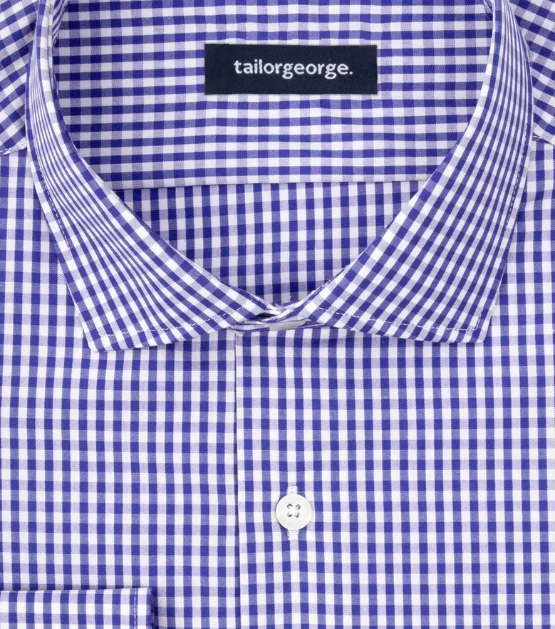 Camisa de popelina blanca lisa de fácil planchado