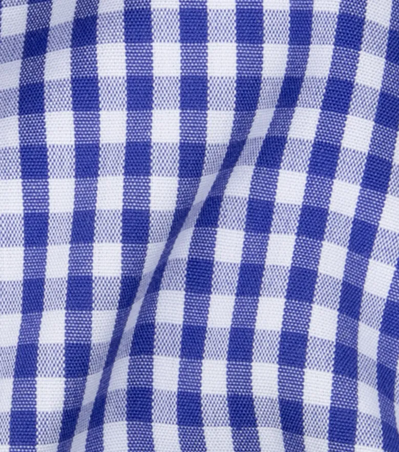 Camisa de popelina blanca lisa de fácil planchado
