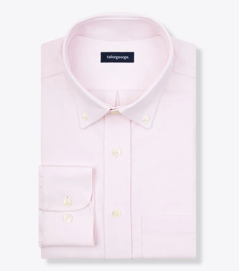 Camisa de popelina blanca lisa de fácil planchado