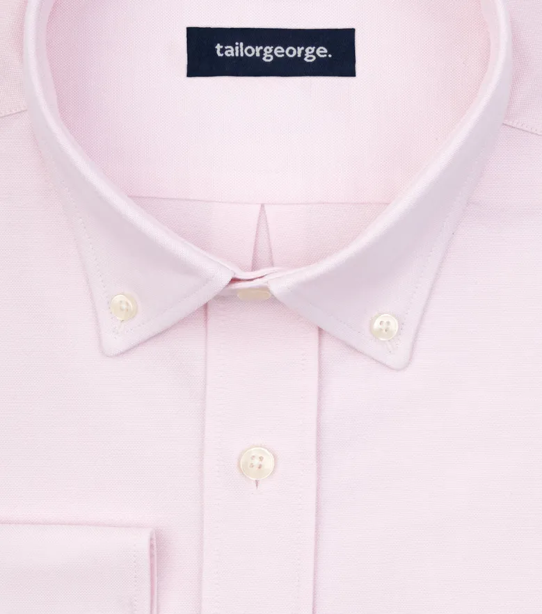 Camisa de popelina blanca lisa de fácil planchado