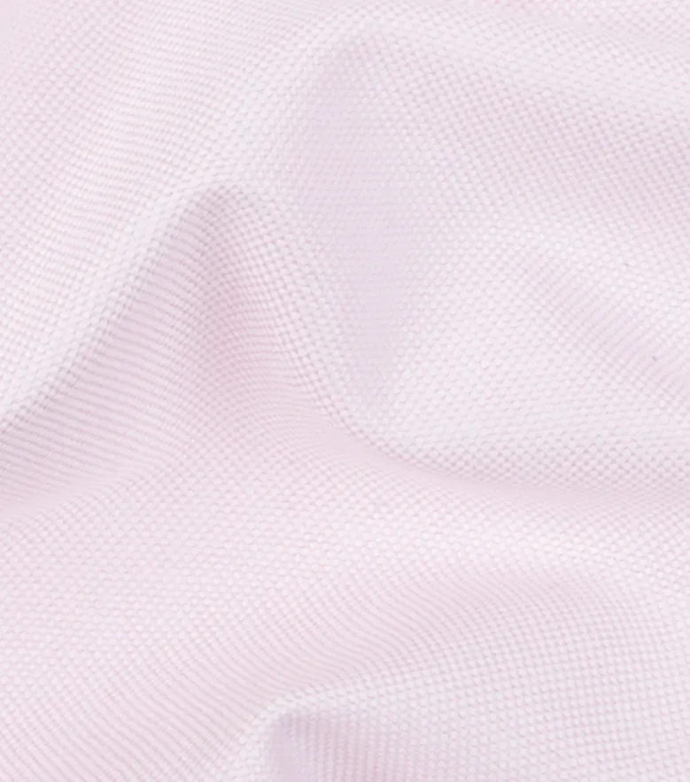 Camisa de popelina blanca lisa de fácil planchado