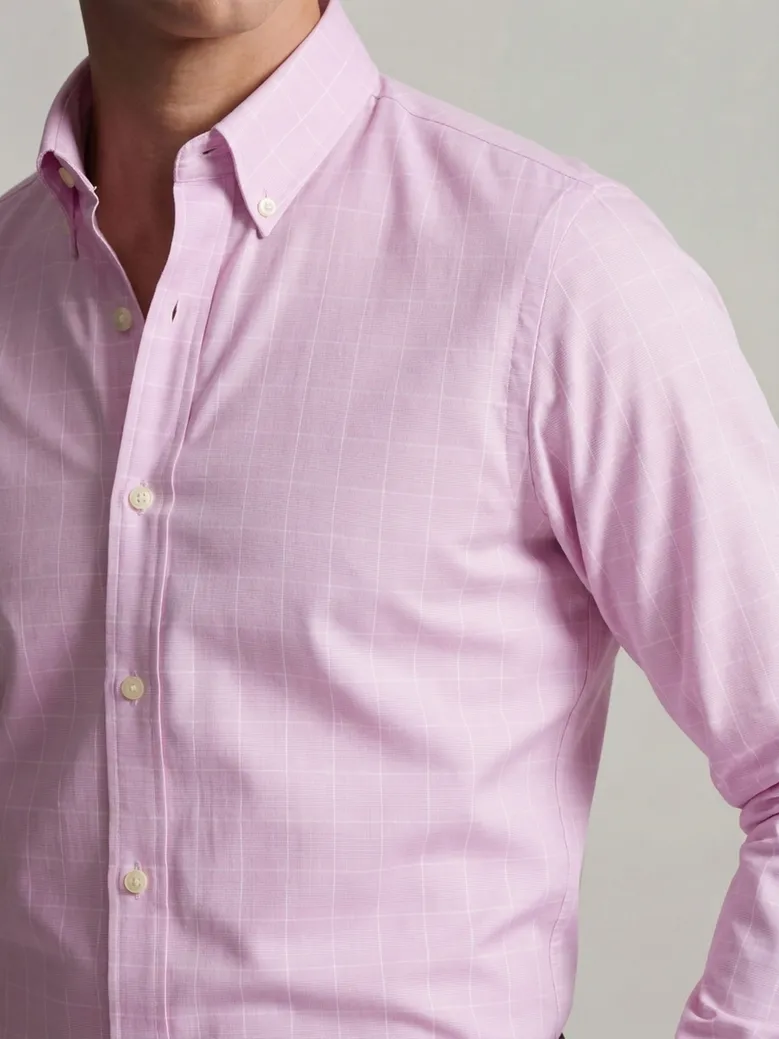 Camisa de popelina blanca lisa de fácil planchado
