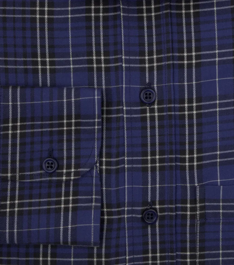 Camisa de popelina fácil de planchar