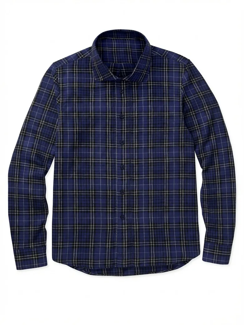 Camisa de popelina fácil de planchar