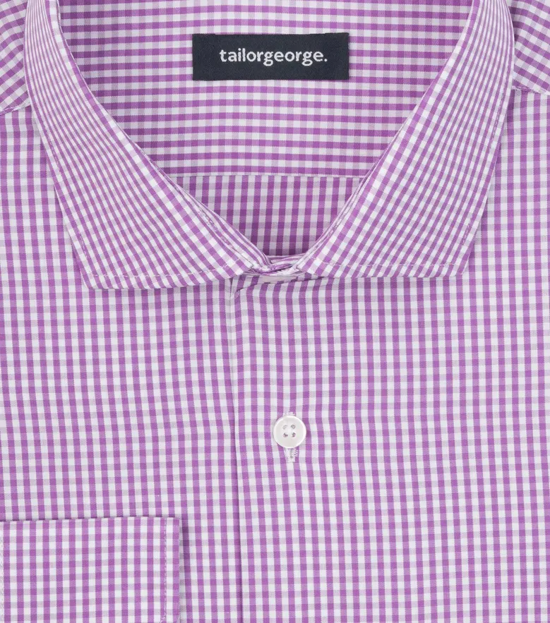 Camisa de popelina blanca lisa de fácil planchado