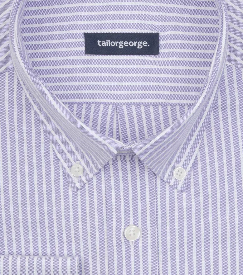 Camisa de popelina blanca lisa de fácil planchado