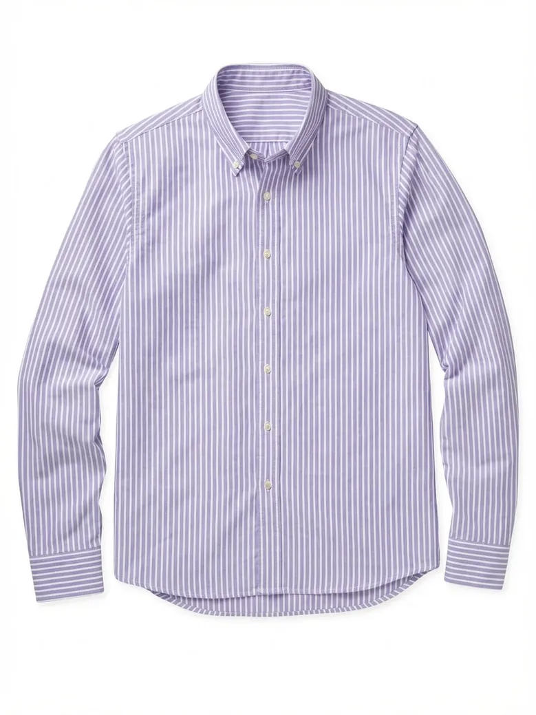 Camisa de popelina blanca lisa de fácil planchado