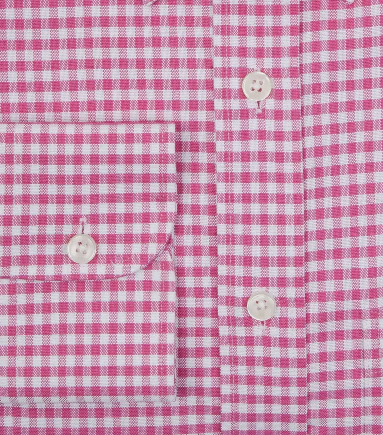 Camisa de popelina blanca lisa de fácil planchado