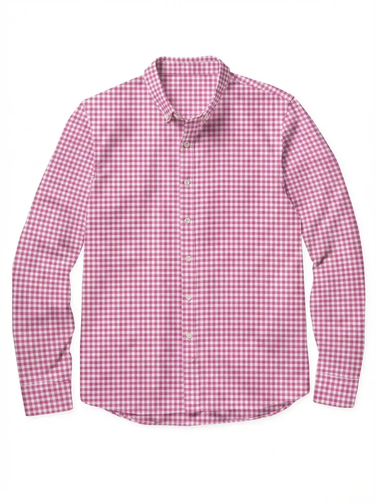 Camisa de popelina blanca lisa de fácil planchado