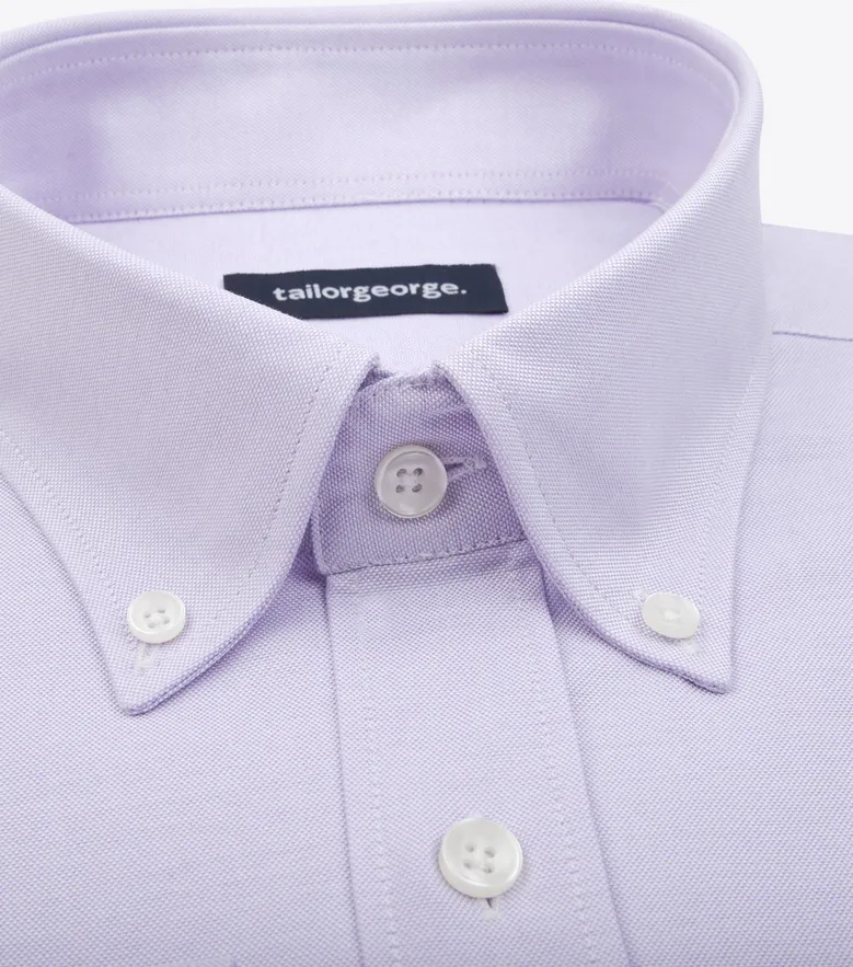 Camisa de popelina blanca lisa de fácil planchado