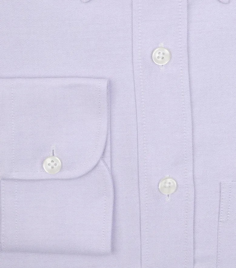 Camisa de popelina blanca lisa de fácil planchado