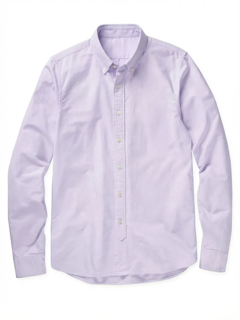 Camisa de popelina blanca lisa de fácil planchado