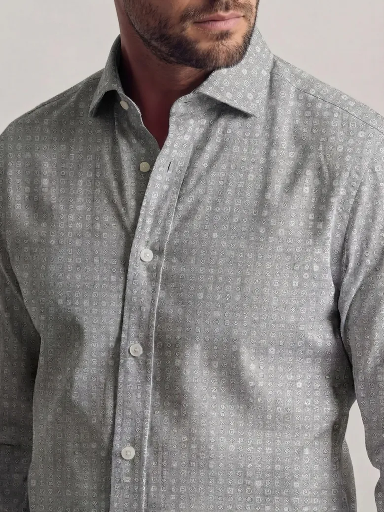 Camisa Thomas Mason Infroissable