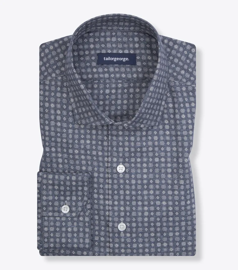 Camisa Thomas Mason Infroissable