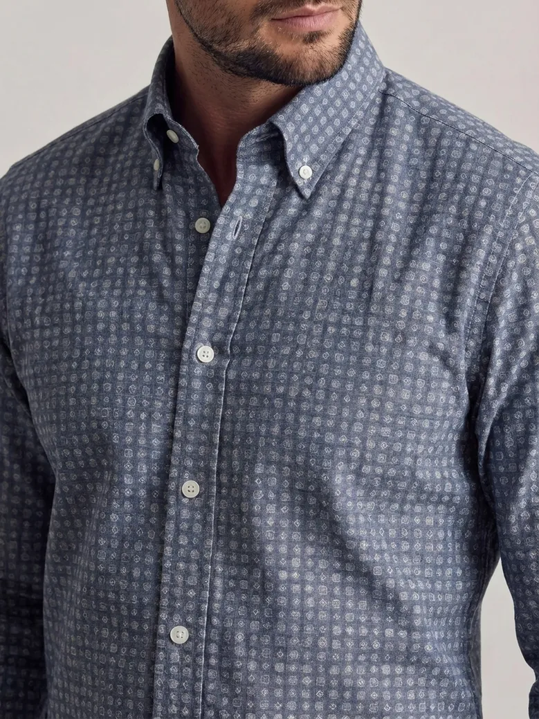 Camisa Thomas Mason Infroissable