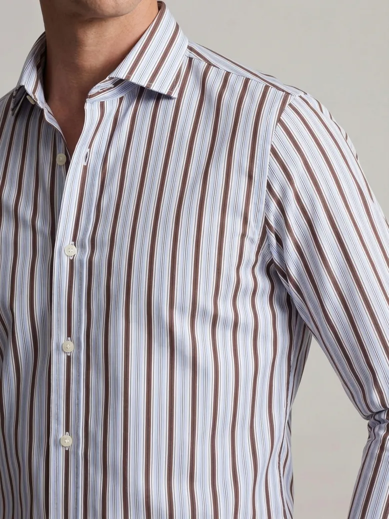 Camisa Thomas Mason Infroissable