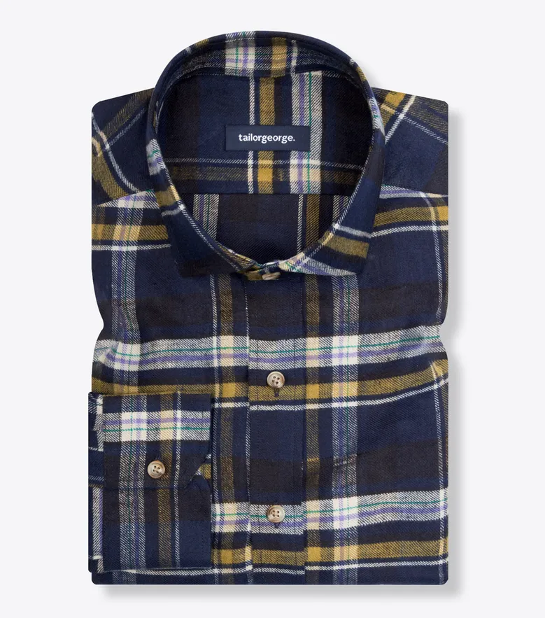 Camisa Thomas Mason Infroissable