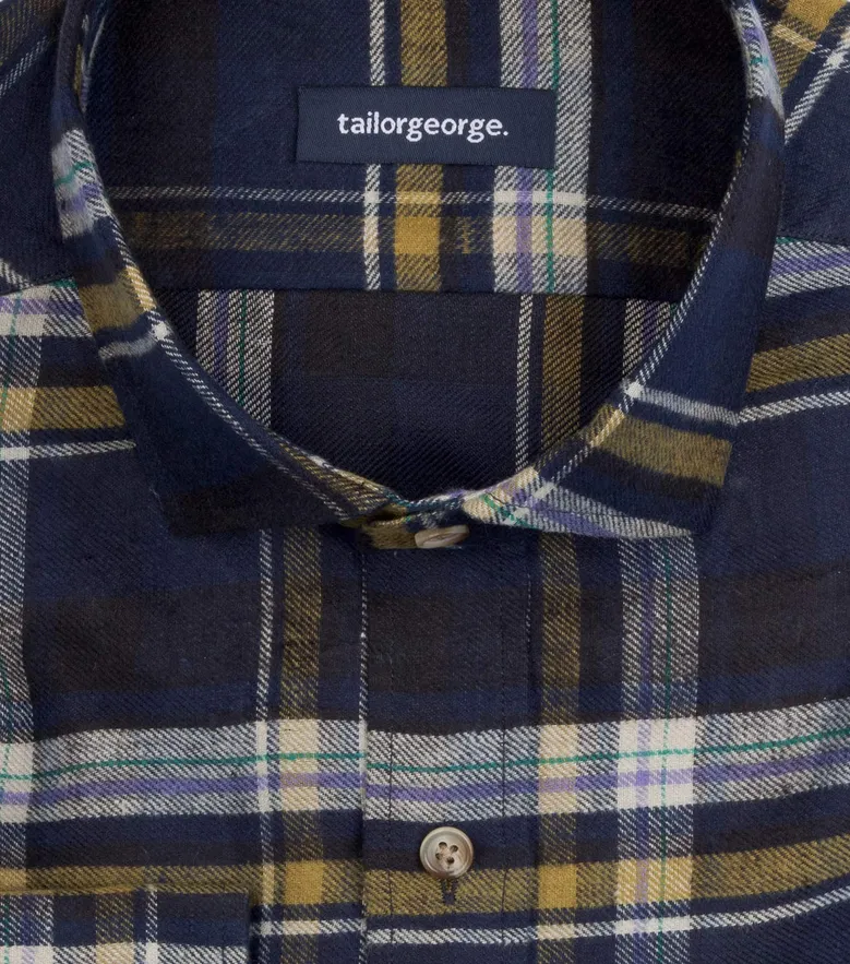 Camisa Thomas Mason Infroissable