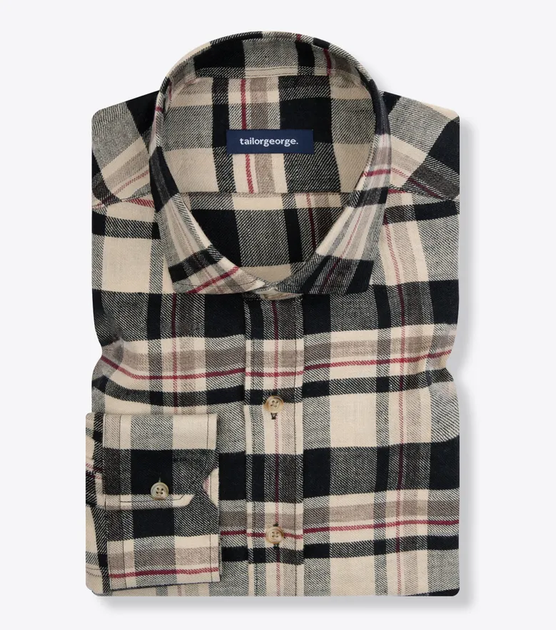 Camisa Thomas Mason Infroissable