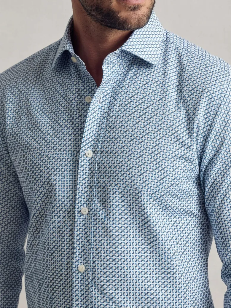 Camisa Thomas Mason Infroissable