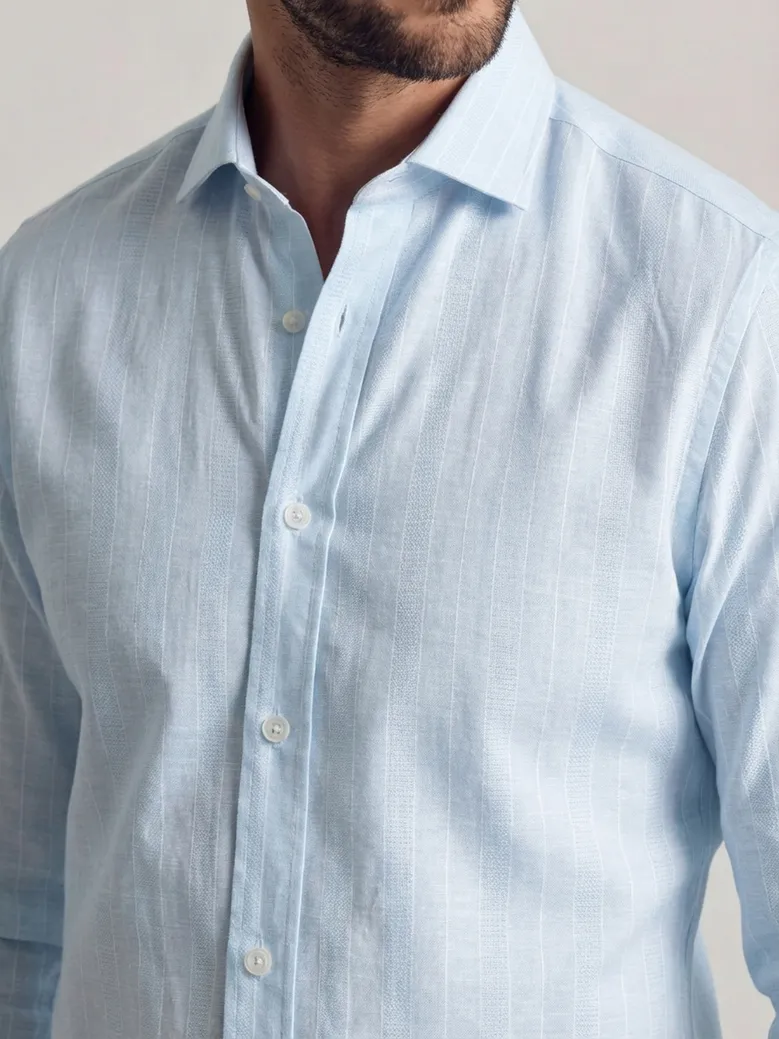 Camisa Thomas Mason Infroissable