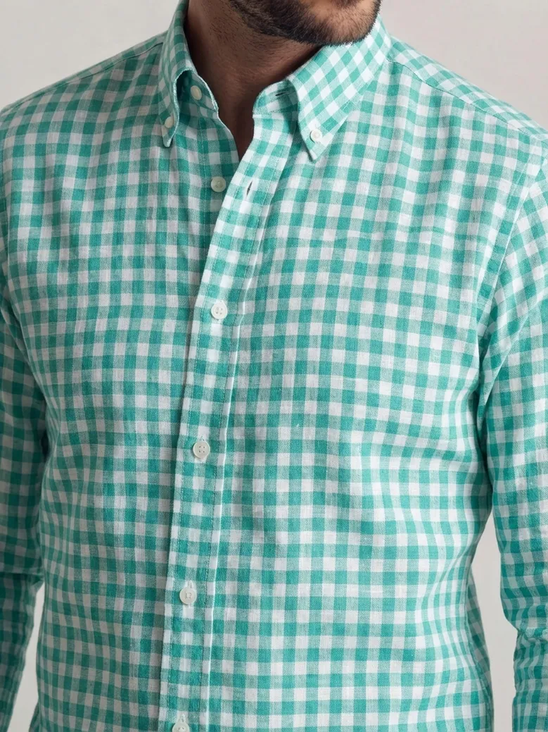 Camisa Thomas Mason Infroissable