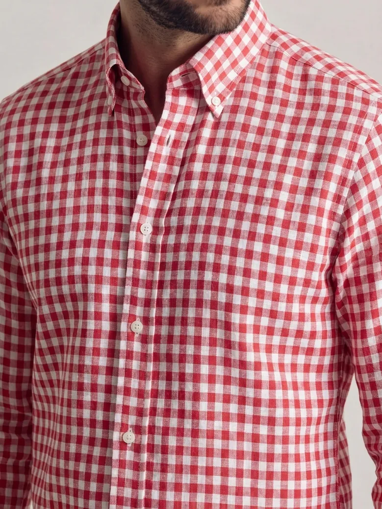 Camisa Thomas Mason Infroissable