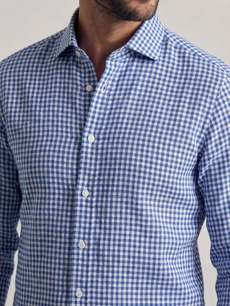Camisa Thomas Mason Infroissable