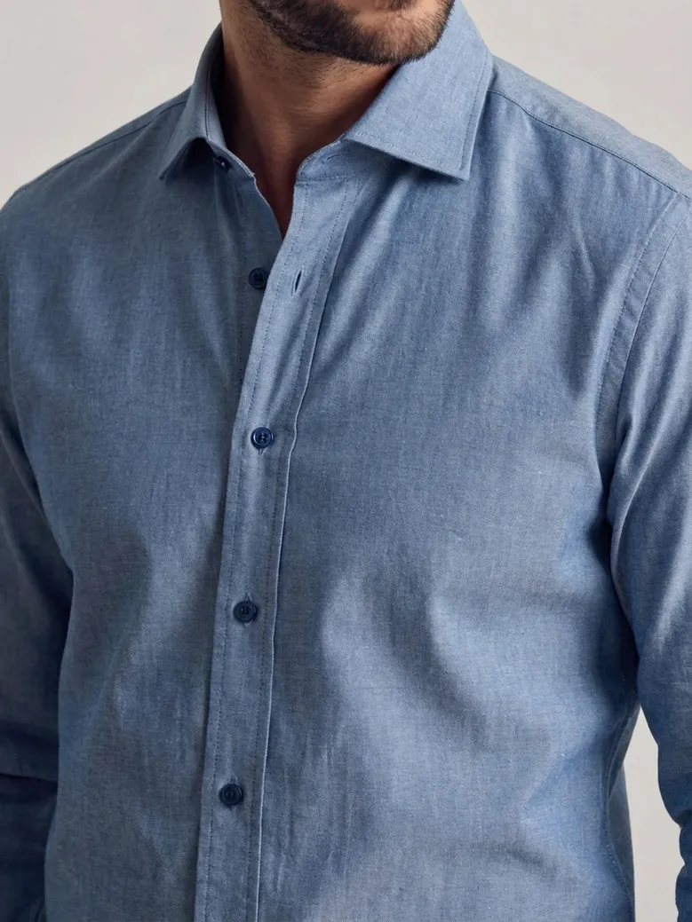 Camisa Thomas Mason Infroissable