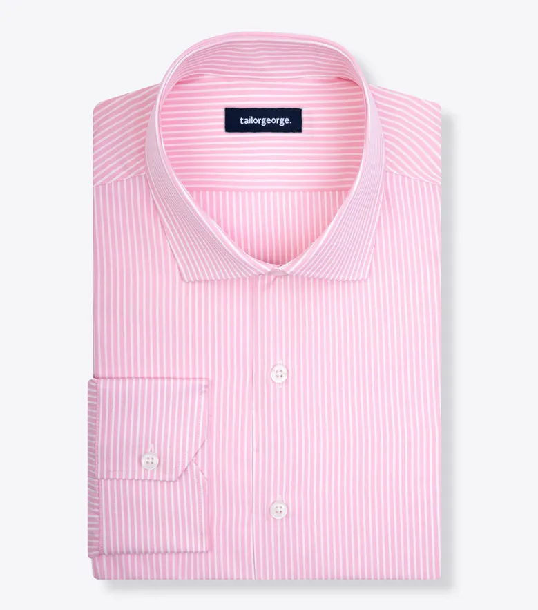 Camisa de popelina blanca lisa de fácil planchado