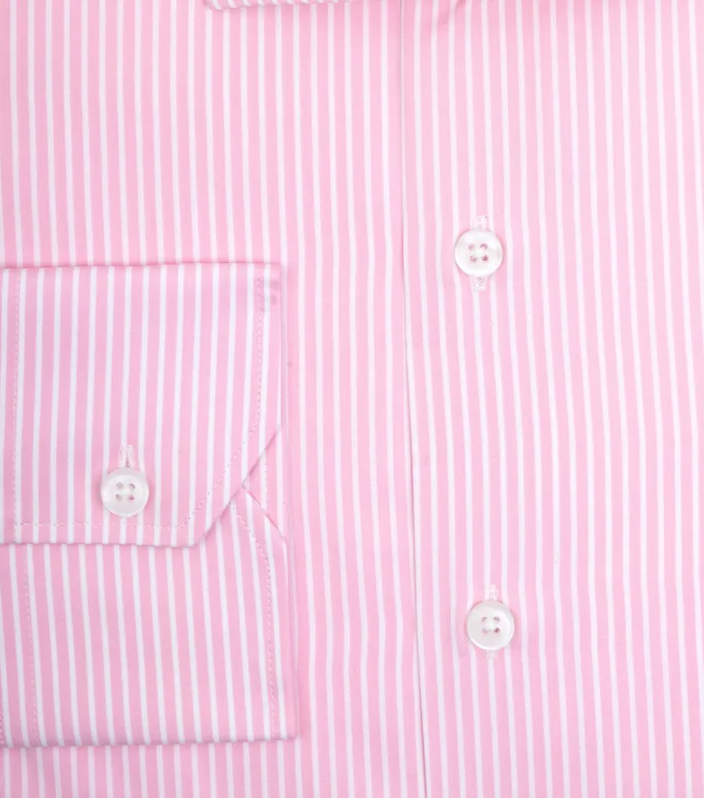 Camisa de popelina blanca lisa de fácil planchado