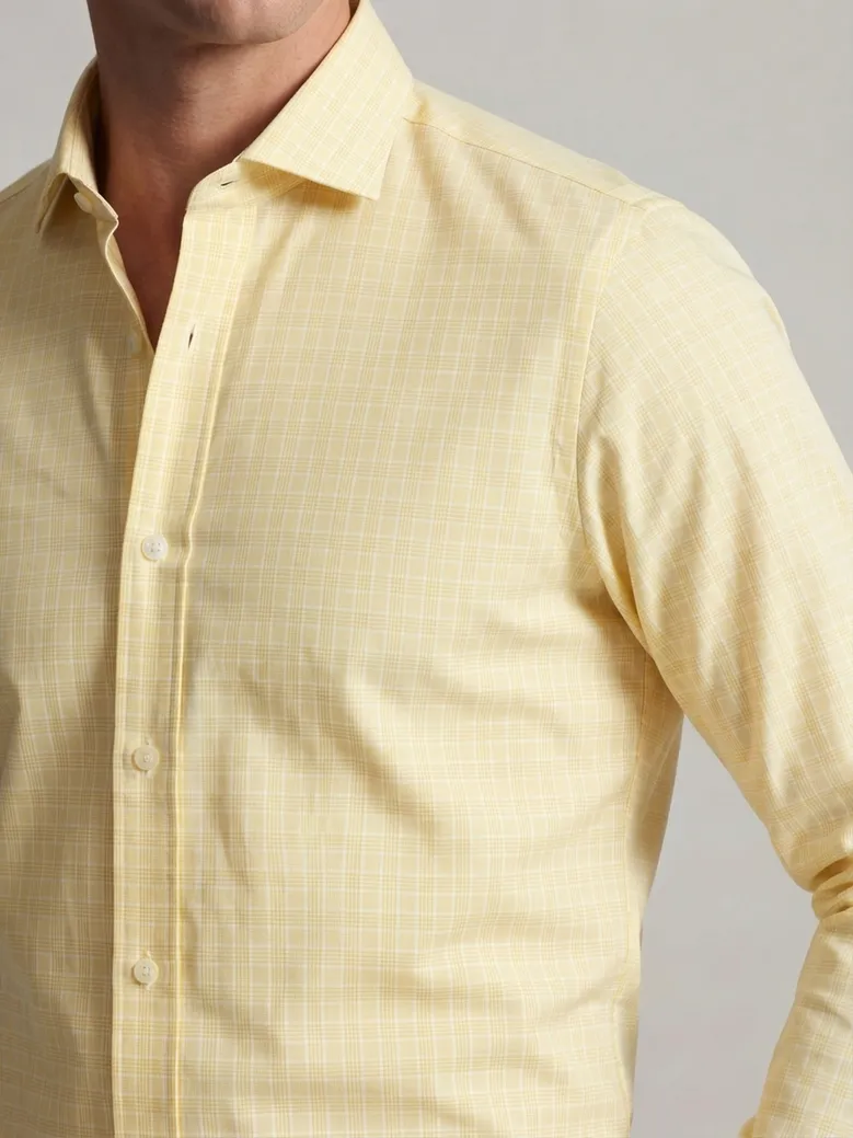 Camisa de popelina blanca lisa de fácil planchado