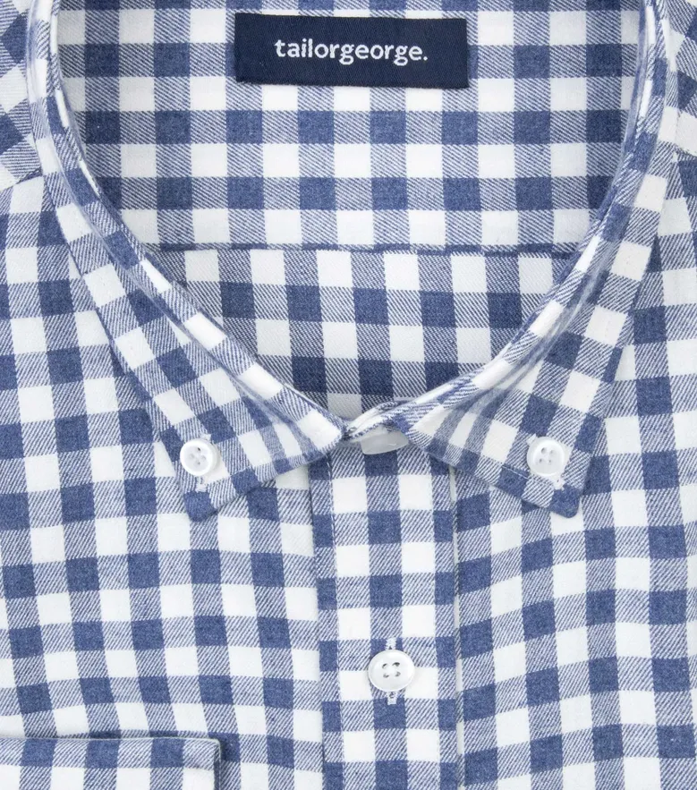 Camisa de popelina blanca lisa de fácil planchado