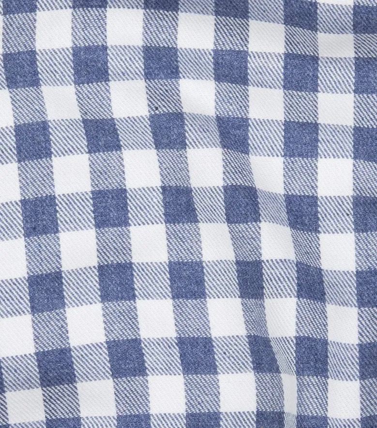 Camisa de popelina blanca lisa de fácil planchado