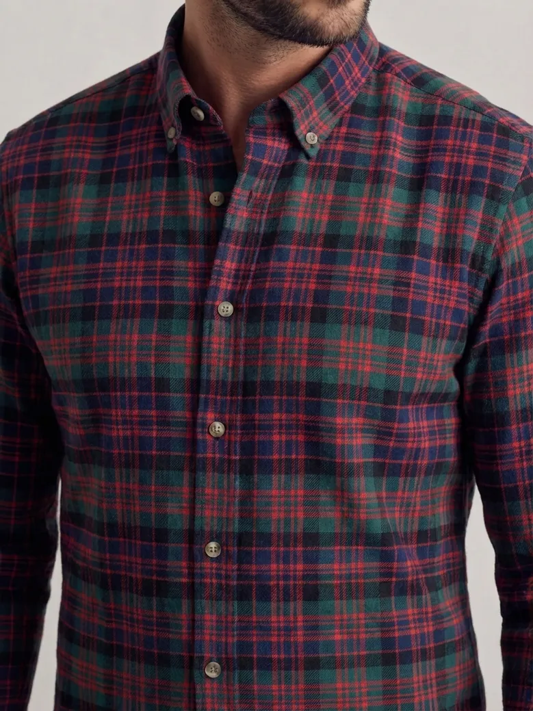 Camisa Thomas Mason Infroissable