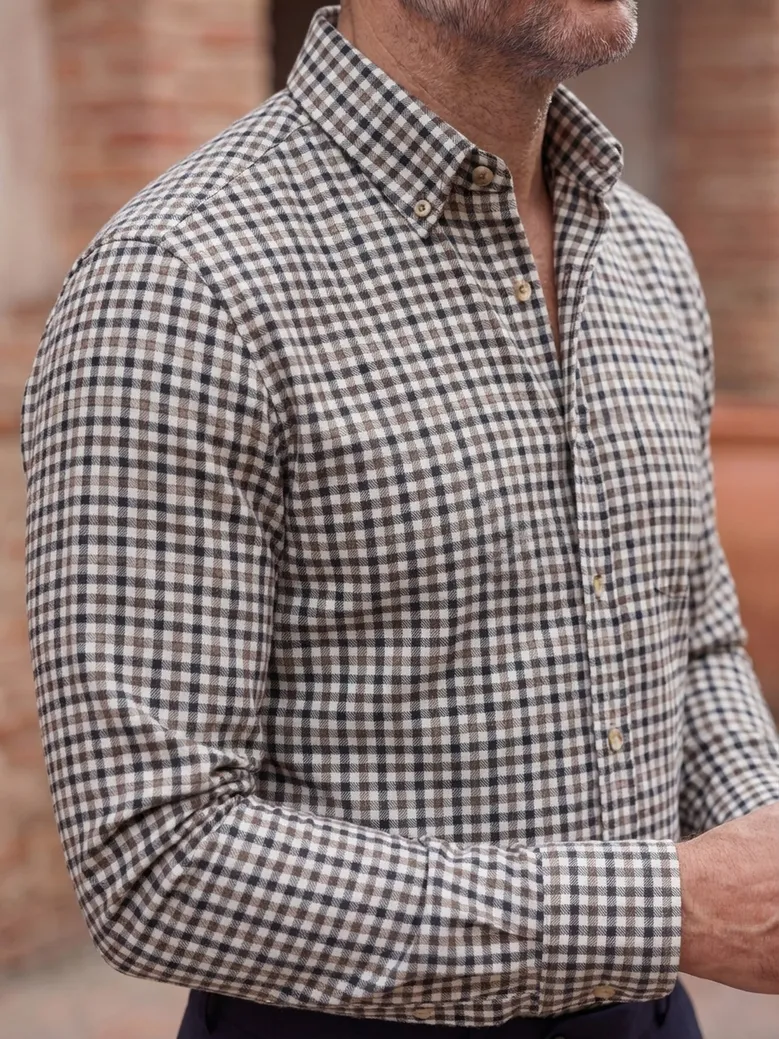 Camisa Thomas Mason Infroissable