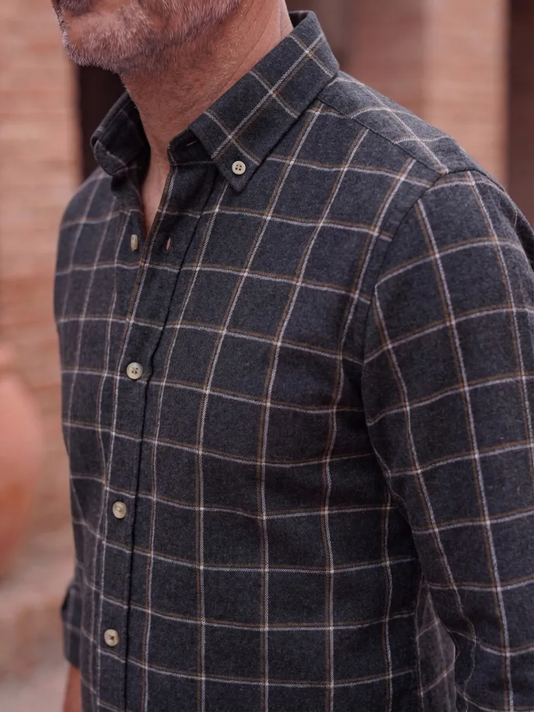 Camisa Thomas Mason Infroissable