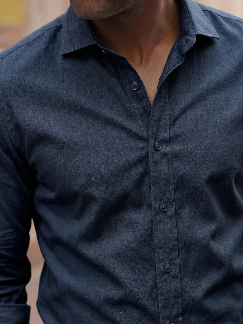 Camisa Thomas Mason Infroissable