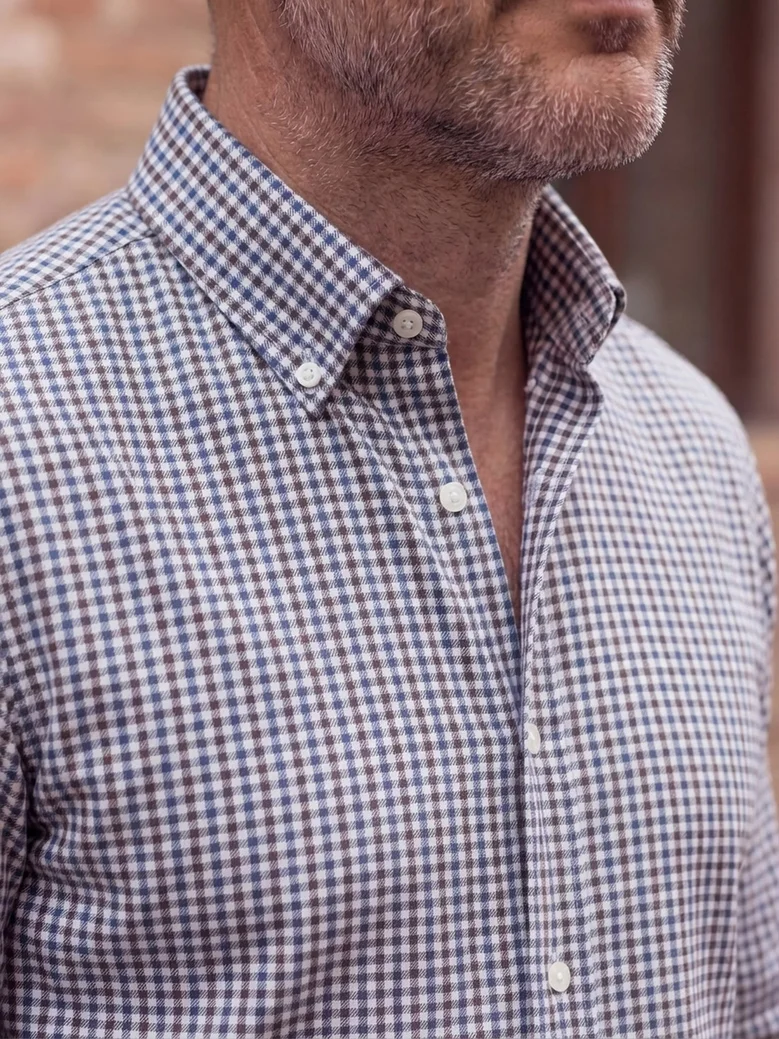 Camisa Thomas Mason Infroissable