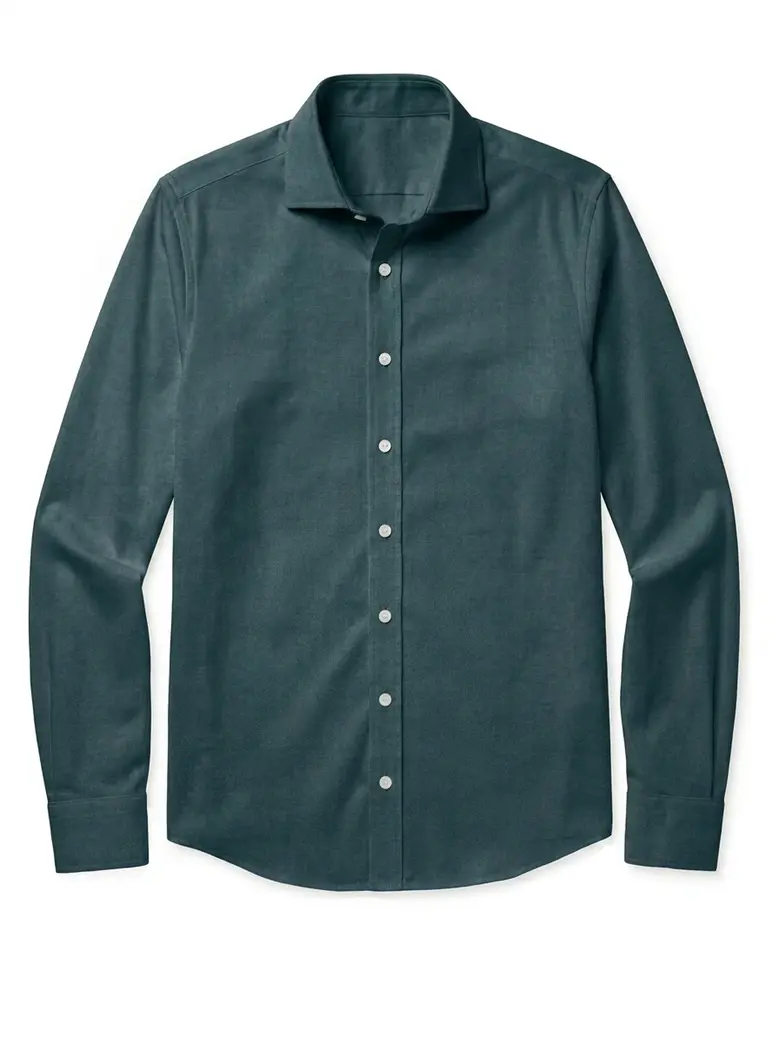 Camisa de lino grueso y resistente
