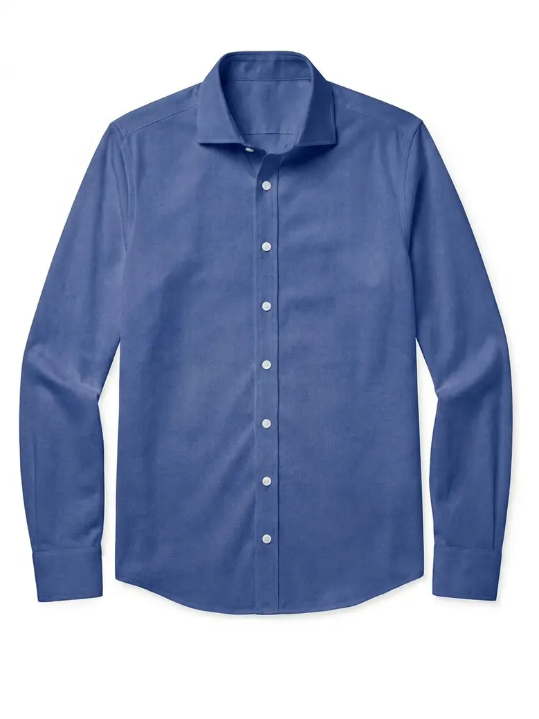 Camisa de lino grueso y resistente